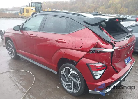 2025 Hyundai Kona N Line from USA, damaged, VIN KM8HACA38SU201095